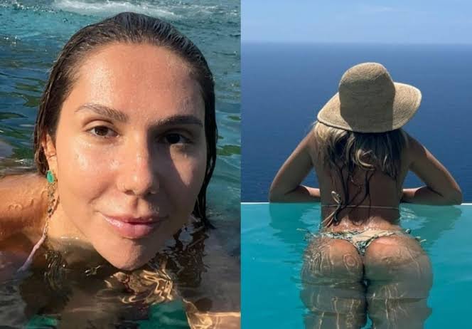 Carol Portaluppi Rio Karnavalı 2025'te çıplak dans etti 15