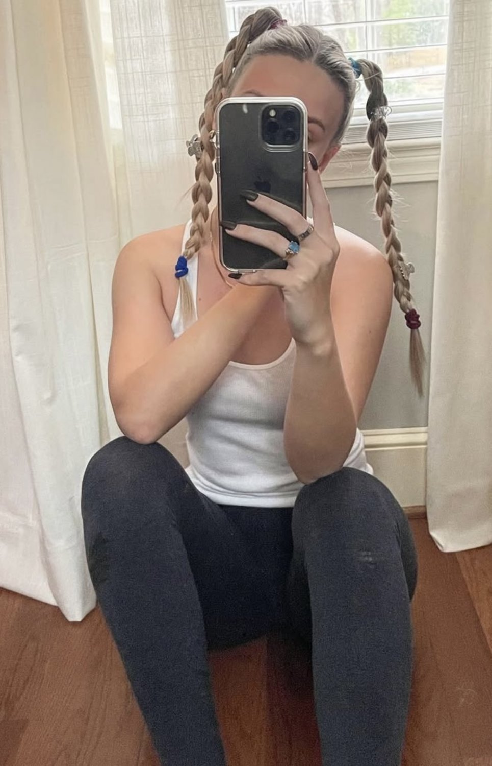 Barely Legal Slim Blonde Baddie Showing Off Her Body 7