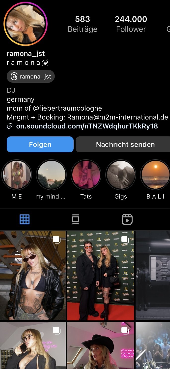 Ramona Jst, German Blonde Influencer, Leaks Hot Blowjob Ending With A Wet Facial 3