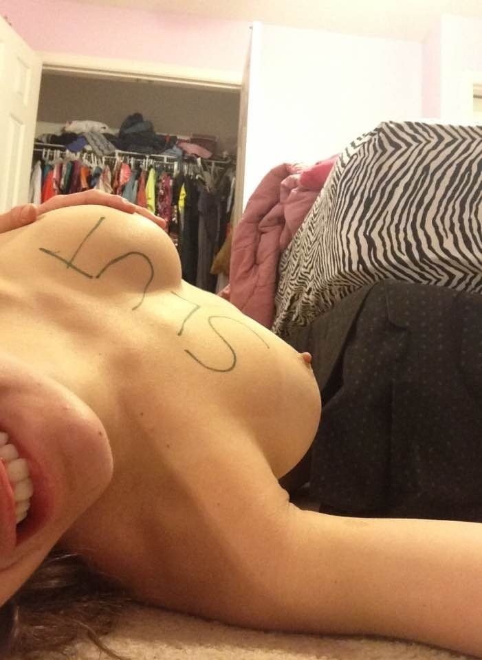 18-Year-Old British Cutie Lisa Exposed As the Wildest Webslut 11