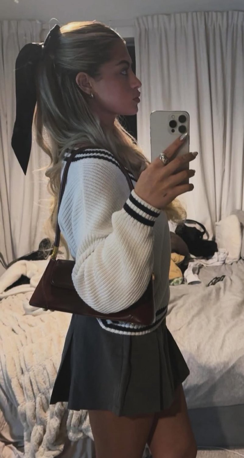 British Chav Babe Maddie Bends Over and Shows Off Her Tight Ass 2