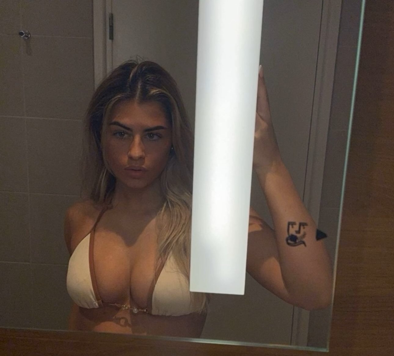 British Chav Babe Maddie Bends Over and Shows Off Her Tight Ass 13