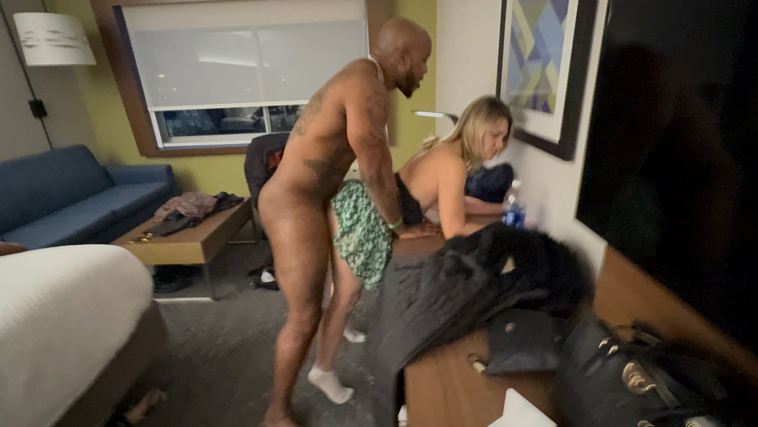 Slutty Wife Craves Big Black Cock and Lets Her Man Watch the Show 8