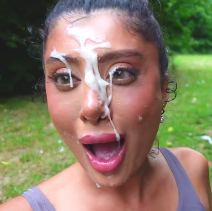 Naughty Slut Begging For Cum Gets Her Face Blasted Without Mercy 8