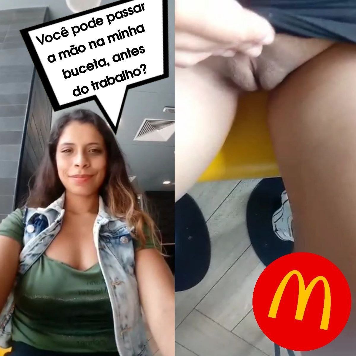 マクドナルズ・パブリック・スラット・ゲッツ・オフ・ホワイル・カスタマーズ・ウォッチ 1