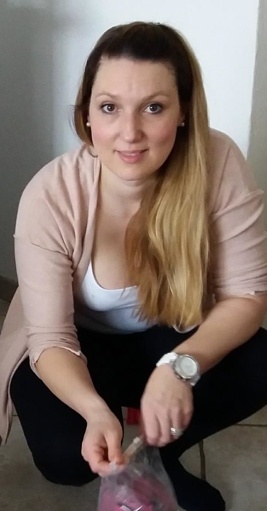 German Blonde Webslut Gets Down And Dirty 4