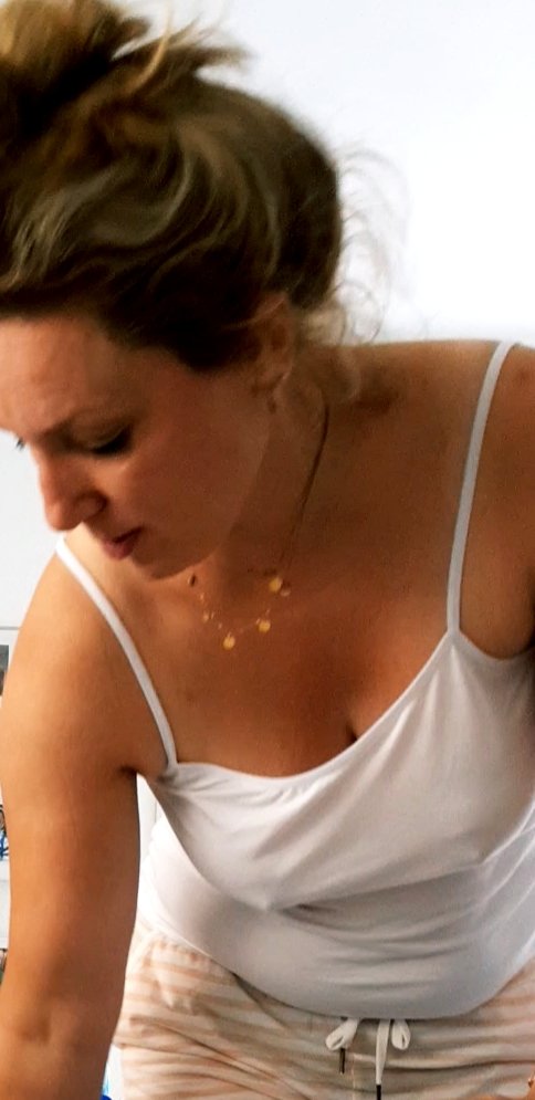 German Blonde Webslut Gets Down And Dirty 7