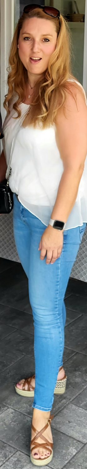 German Blonde Webslut Gets Down And Dirty 13