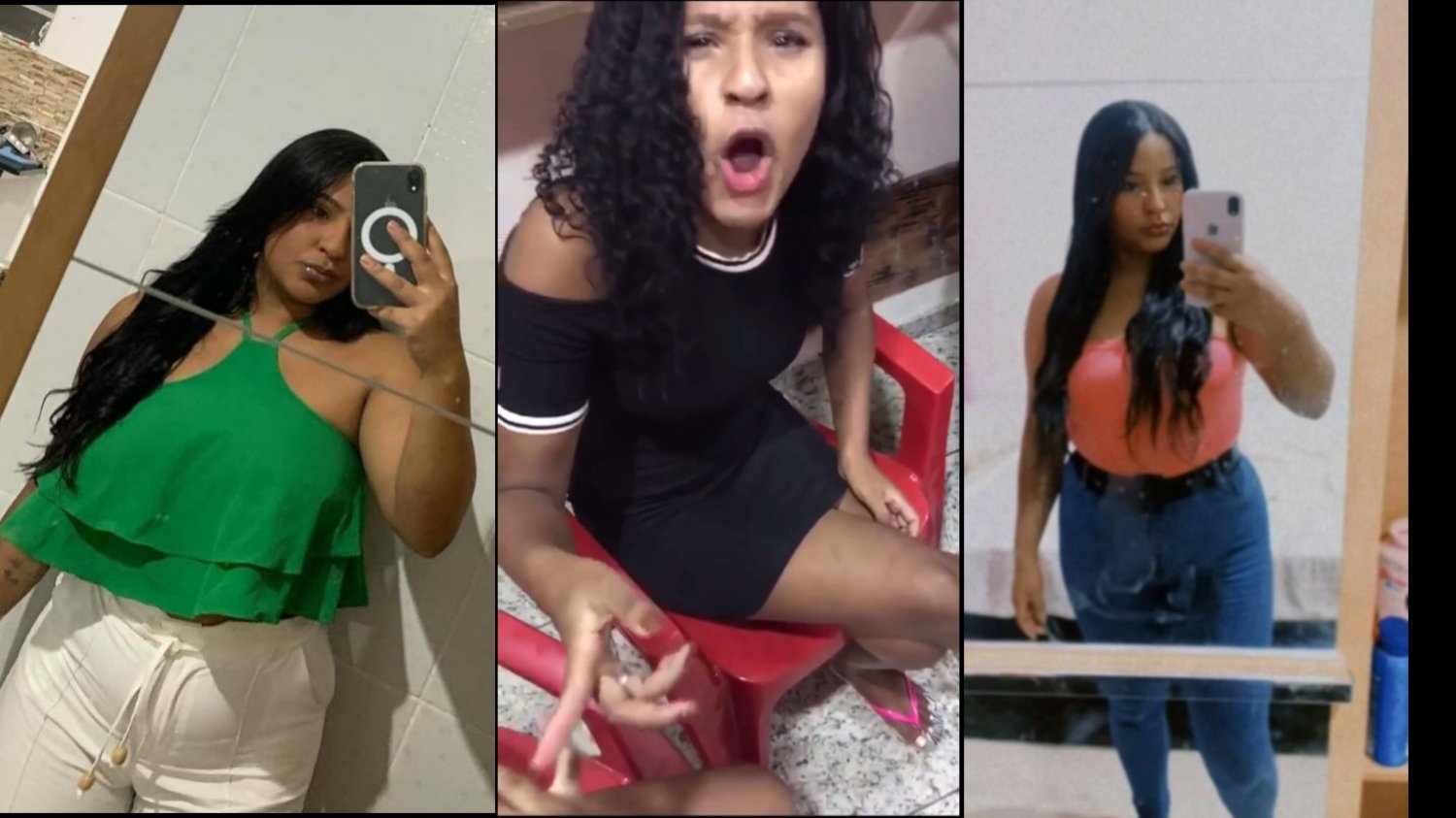 Ein junges Mädchen hatte zu viel getrunken und ihre Freundin nahm sie beim Essen auf. Die Videos von Larissa in der Gruppe Mineira Vazadas sind durchgesickert. 2