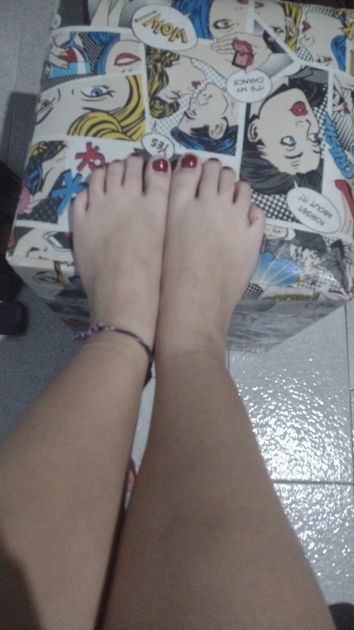 Rabao e pés da novinha 8