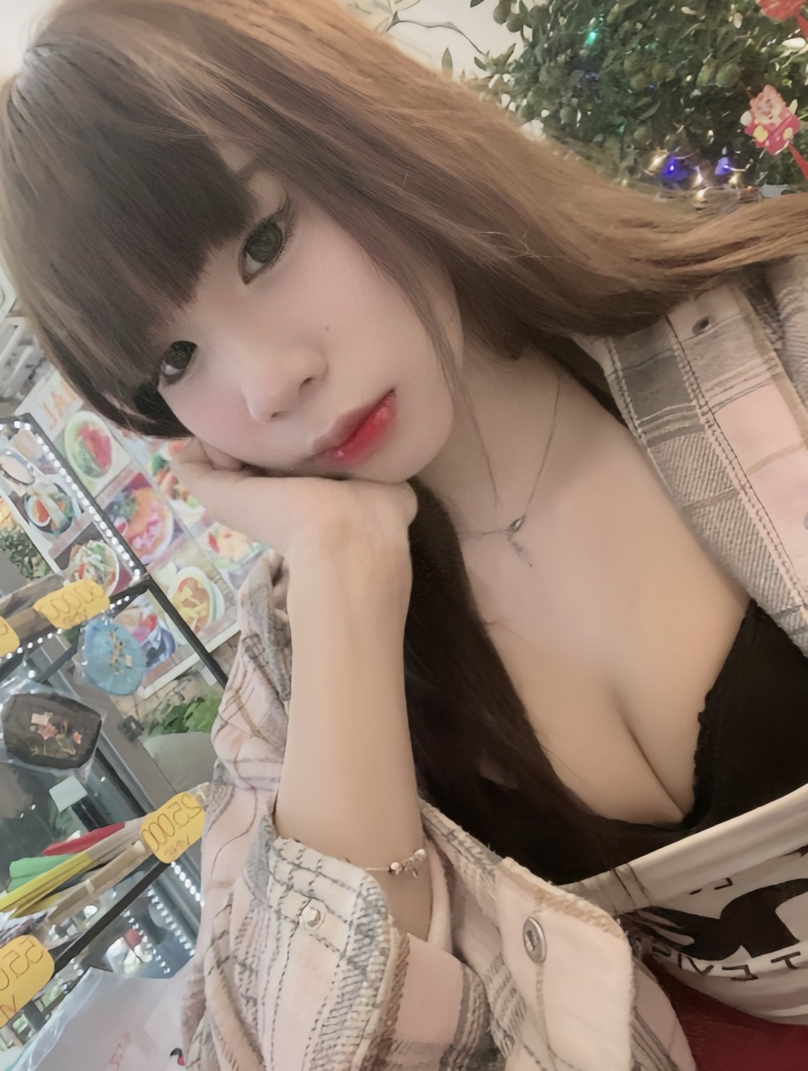 Ladyboy Tran Ly teasing and seducing with soft asian curves 1