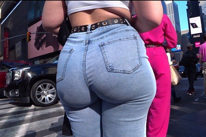 Hintern in Jeans 1