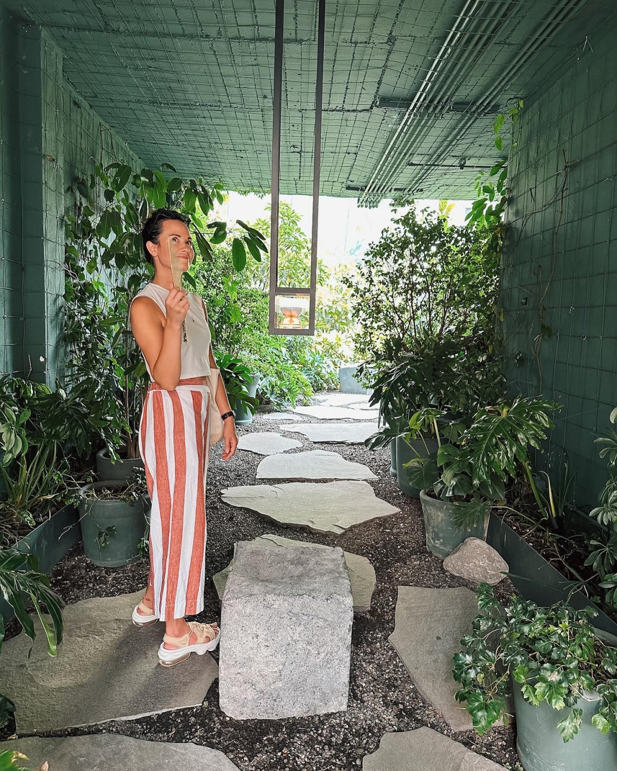 Asian Bikini Babe Teasing In Public With Her Juicy Body 14