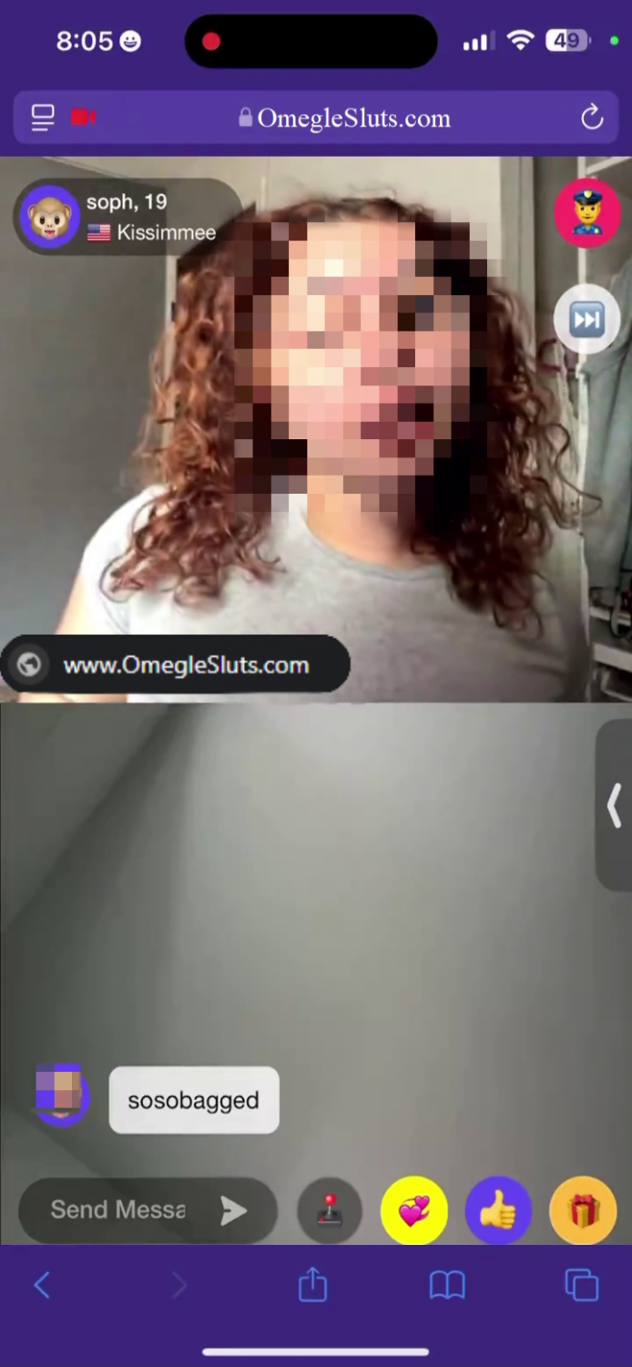 Redhead Flashing Her Juicy Tits On Omegle ???? 3