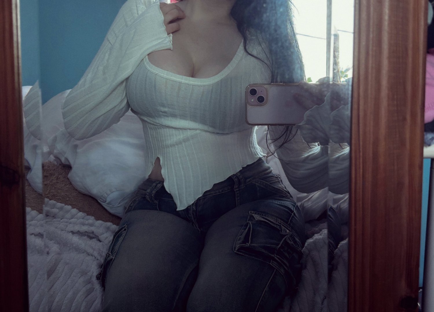 No Face Latina Robyn With Big Juicy Tits Teases Hard 23