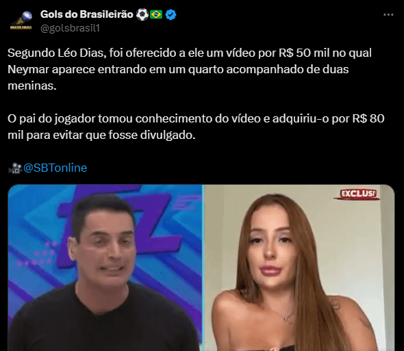 Nayara Macedo Hottie Linked to Neymar Jr in Polemic Fuck Fest 25