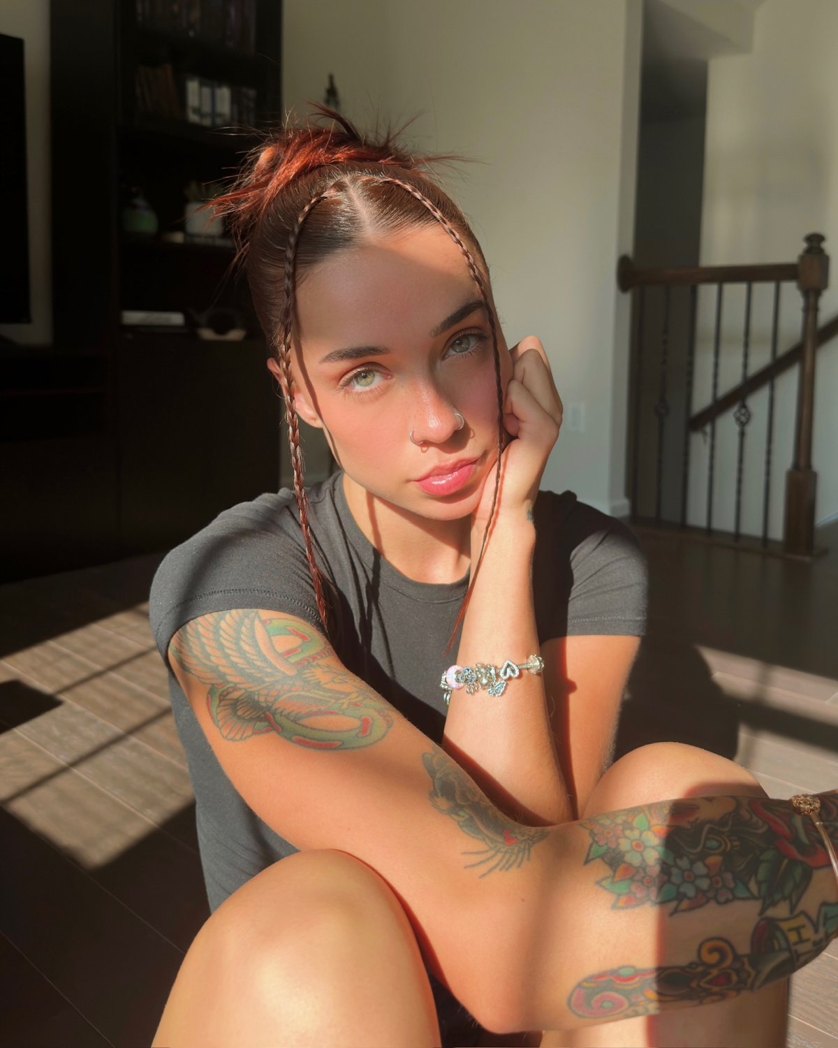 Brazilian Goddess Hottie Shows Pink Vagina in Part Two Fuck 2