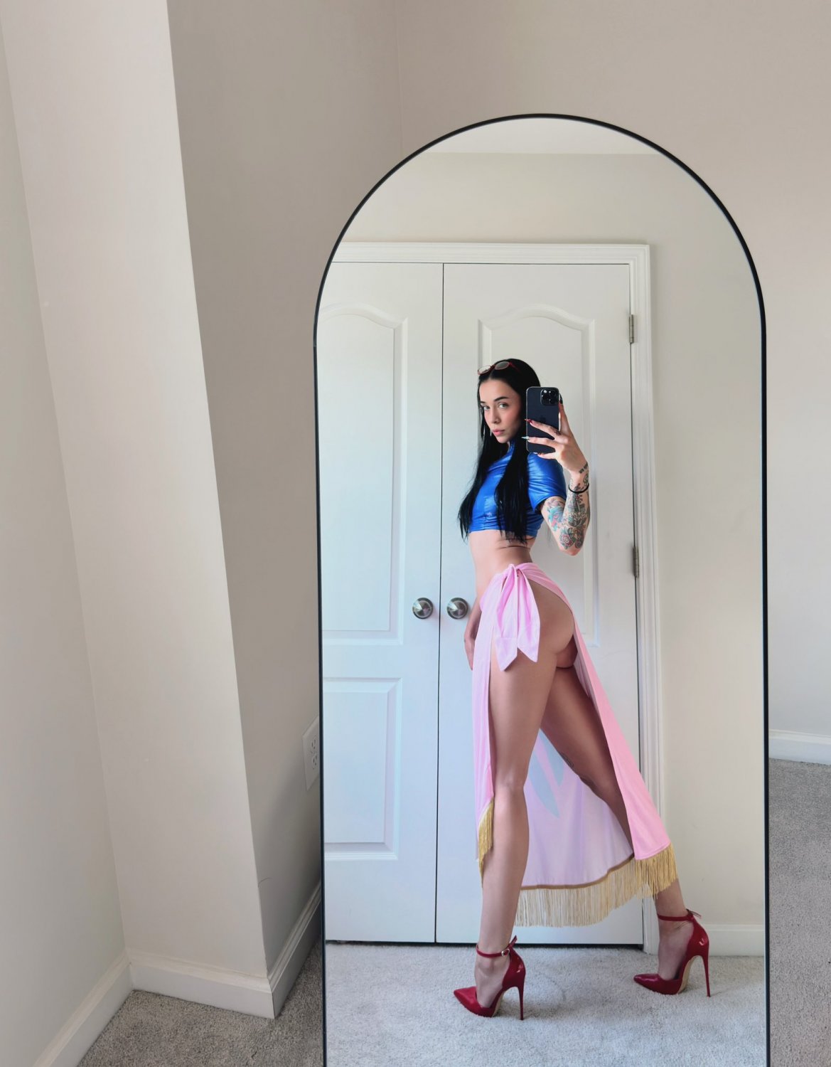 Brazilian Goddess Hottie Shows Pink Vagina in Part Two Fuck 7