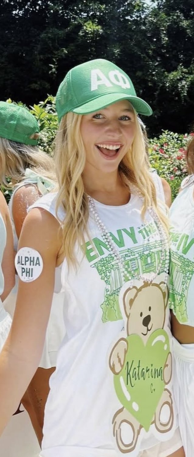 Breasty Blonde UGA Freshman Hottie Flaunts Perfect Tits in Fuck 15
