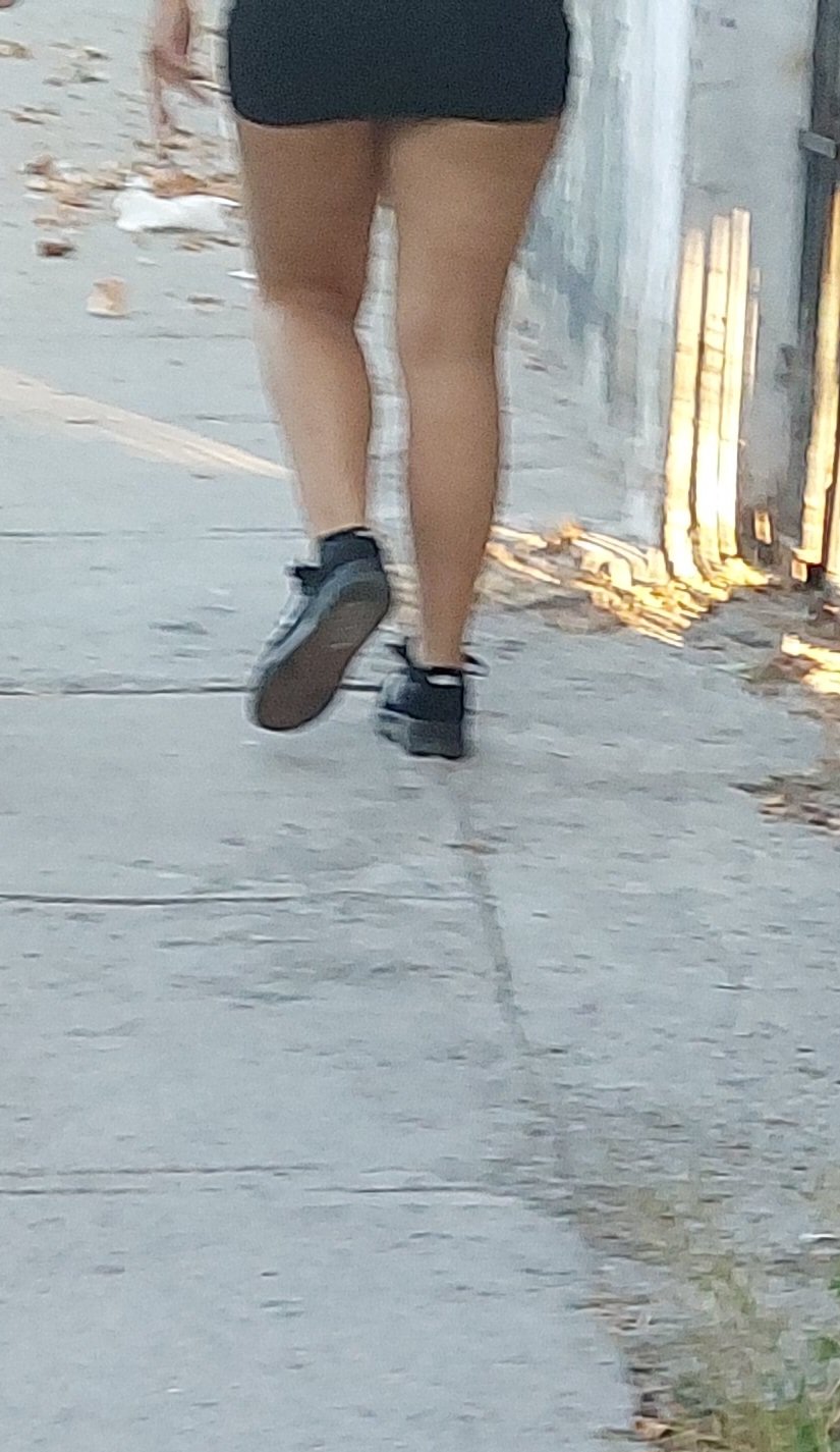 Candid Latina Hottie in Suit Gets Cum on Big Butt Fuck 3