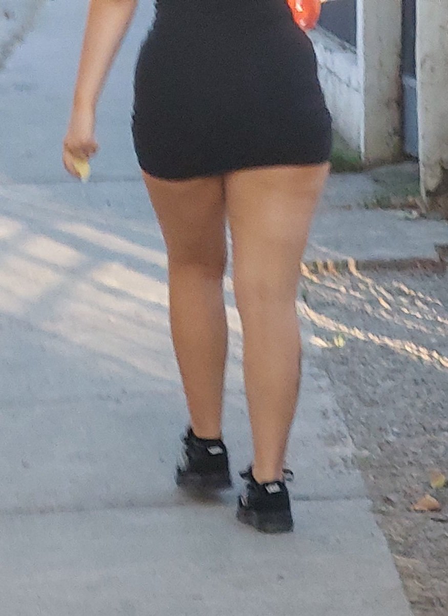Candid Latina Hottie in Suit Gets Cum on Big Butt Fuck 17