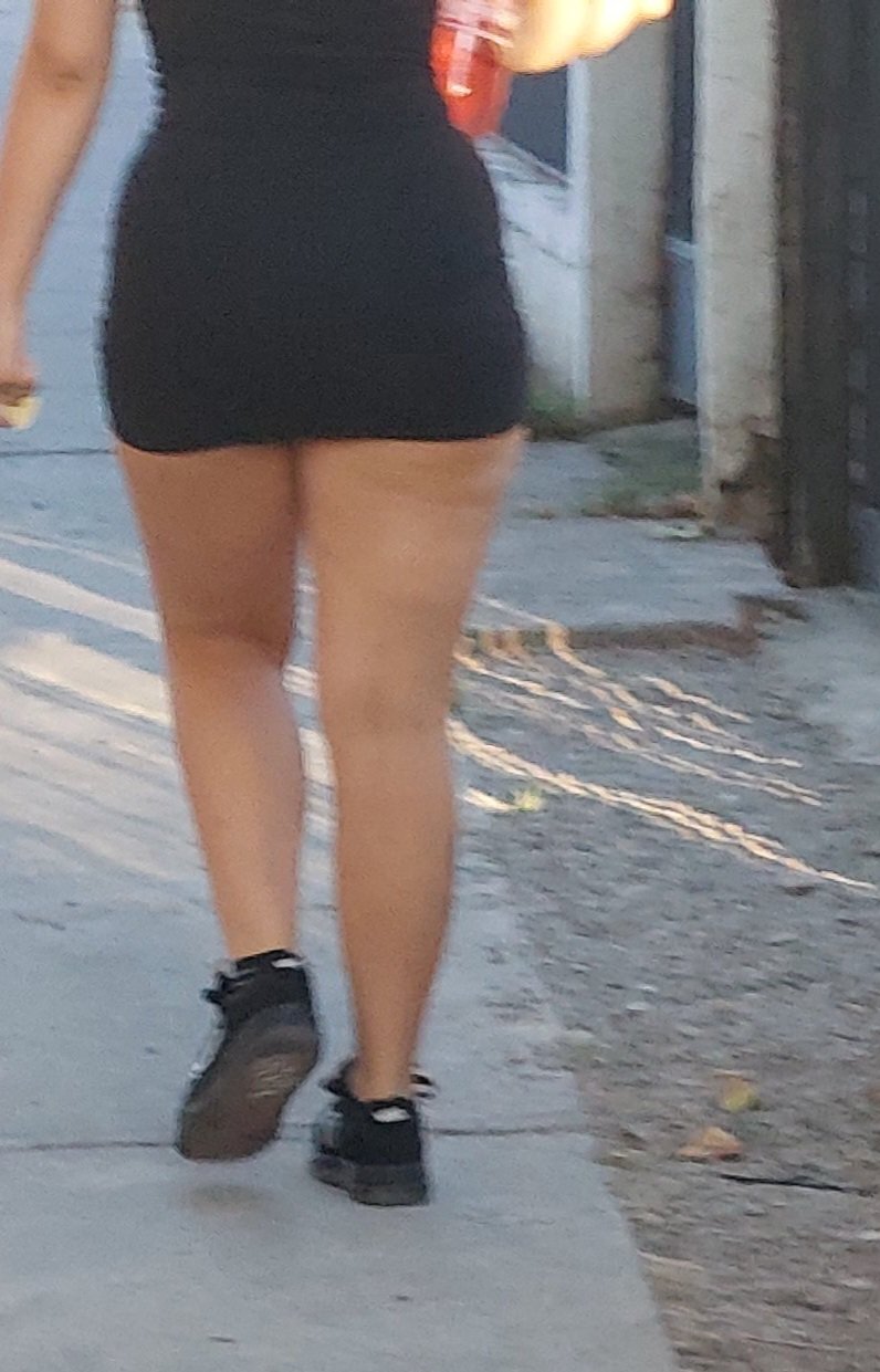 Candid Latina Hottie in Suit Gets Cum on Big Butt Fuck 19