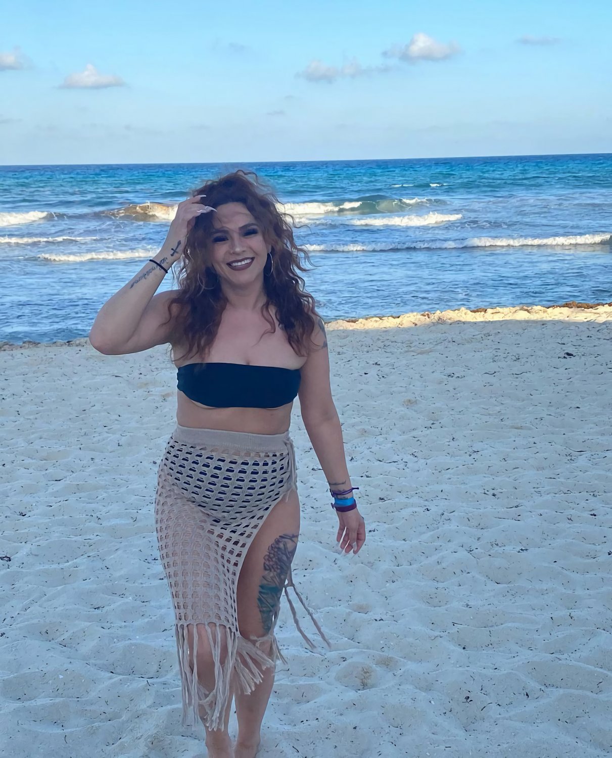 Slutty Latina IG Hussy Gina Hottie Shows Ass and Tits 13