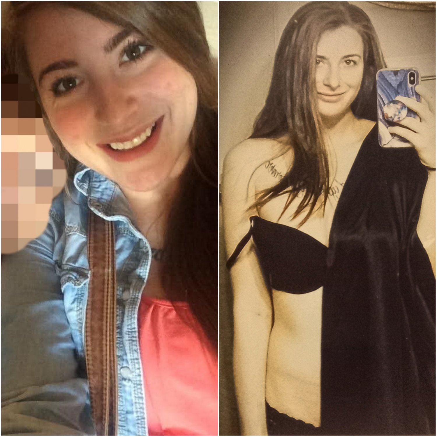 Brunette With Droopy Tits Teasing and Pleasing 1