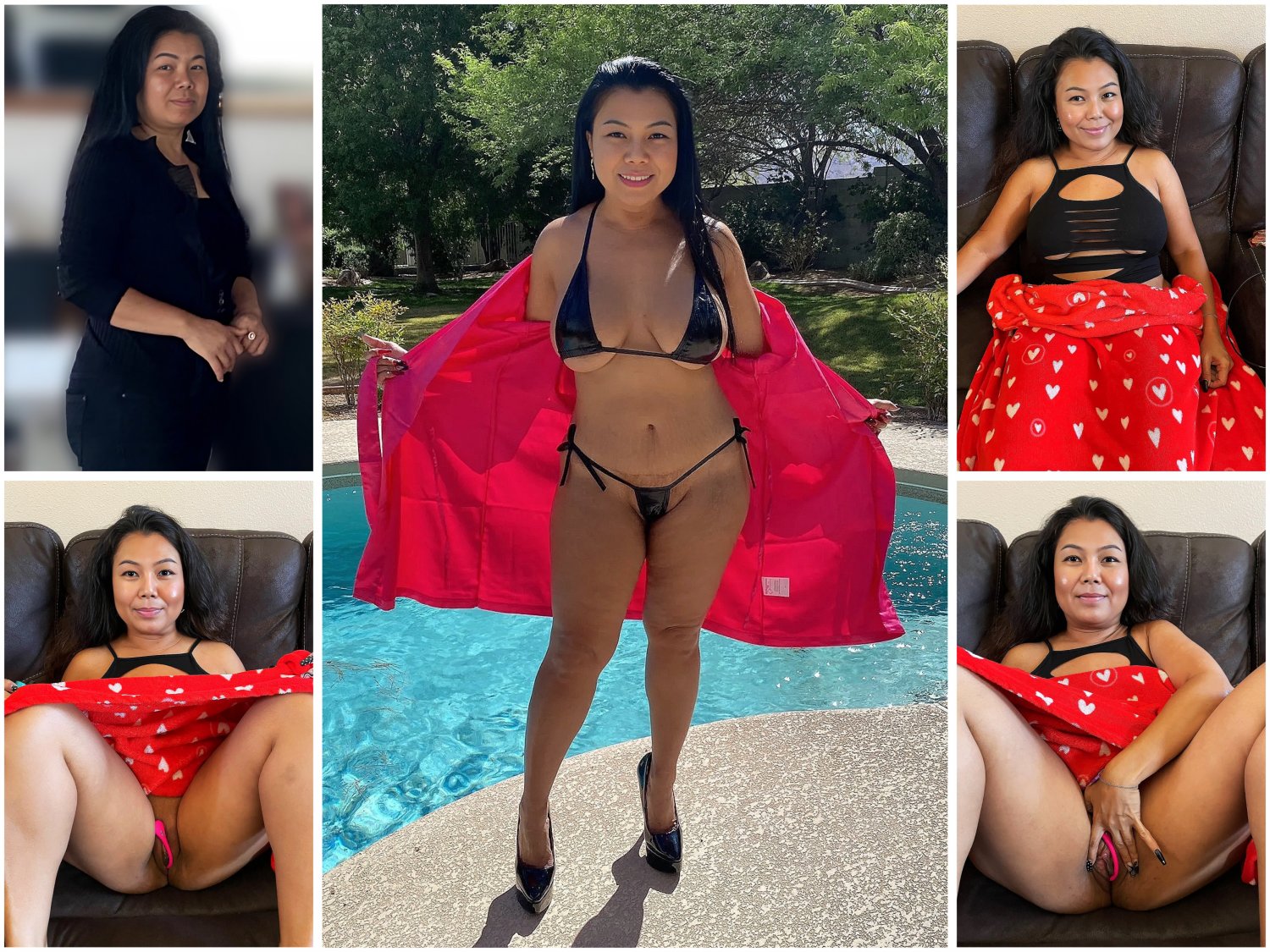 BBW Chinese Mom Unveils Her Juicy Curves in Nude Temptation 1