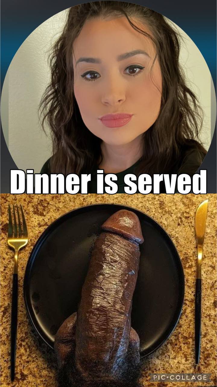 Dinner Time with a MILF Who Loves BBC and Monster Cock 1