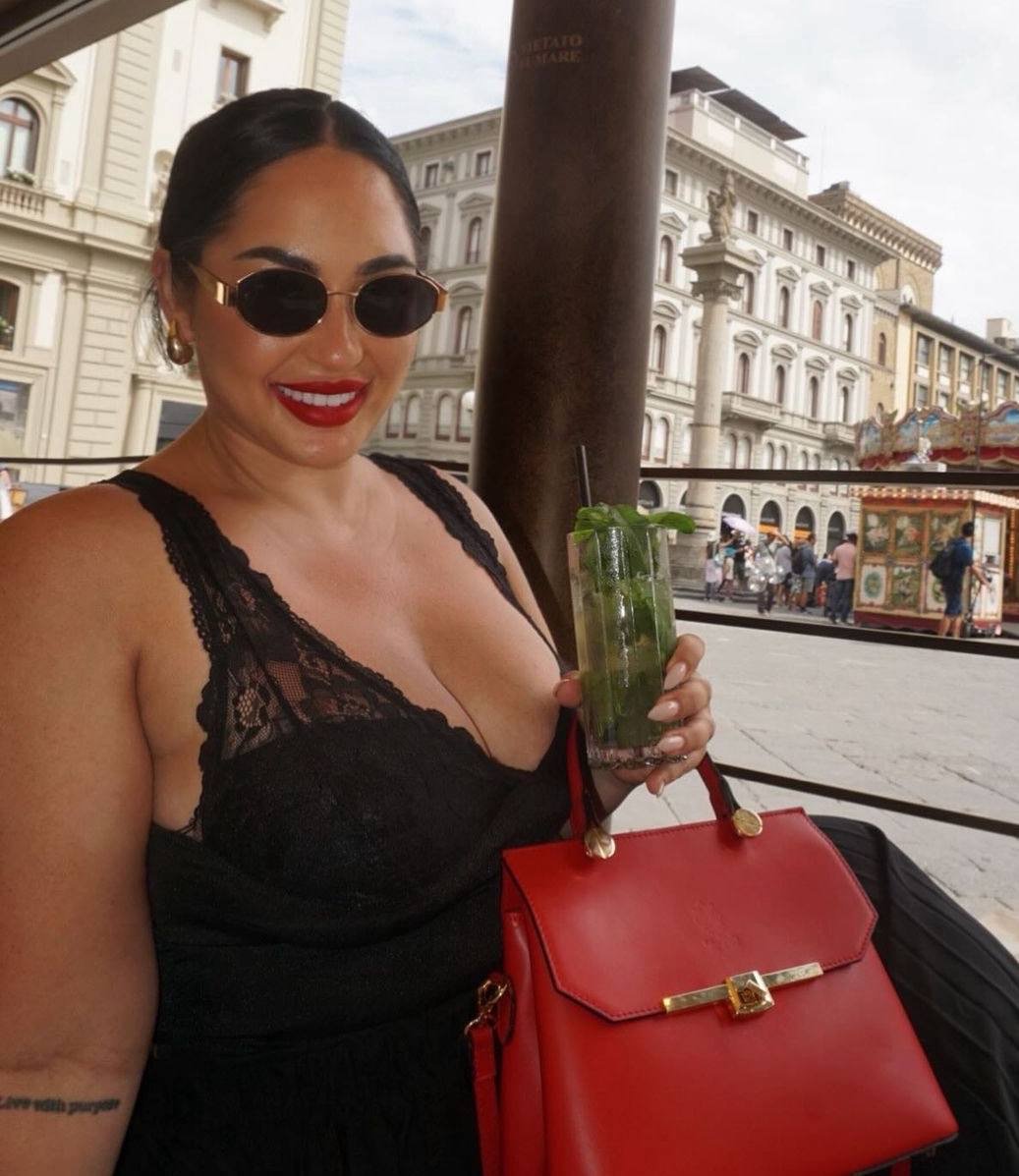 Danni C Flaunts Her Big Boobs and Curvy BBL Body 1