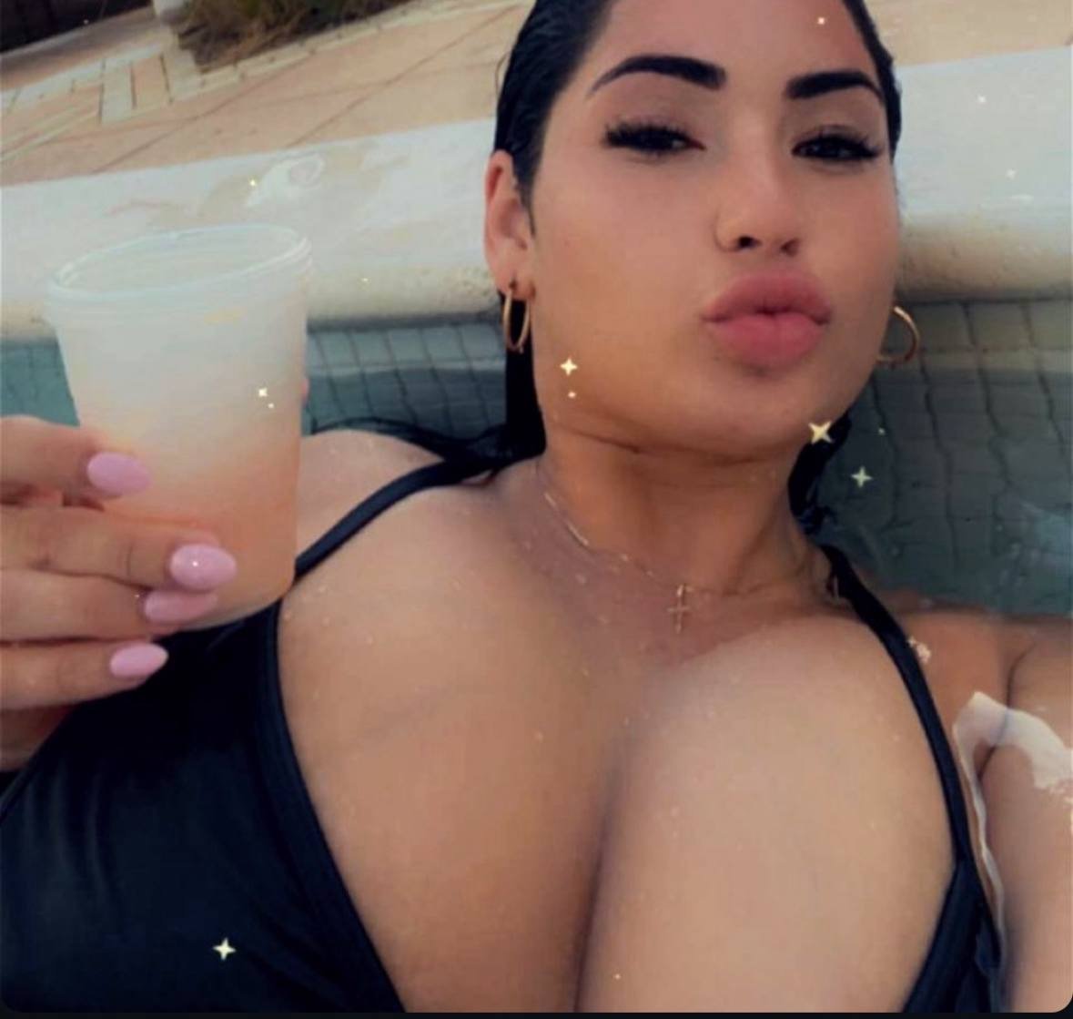 Danni C Flaunts Her Big Boobs and Curvy BBL Body 11