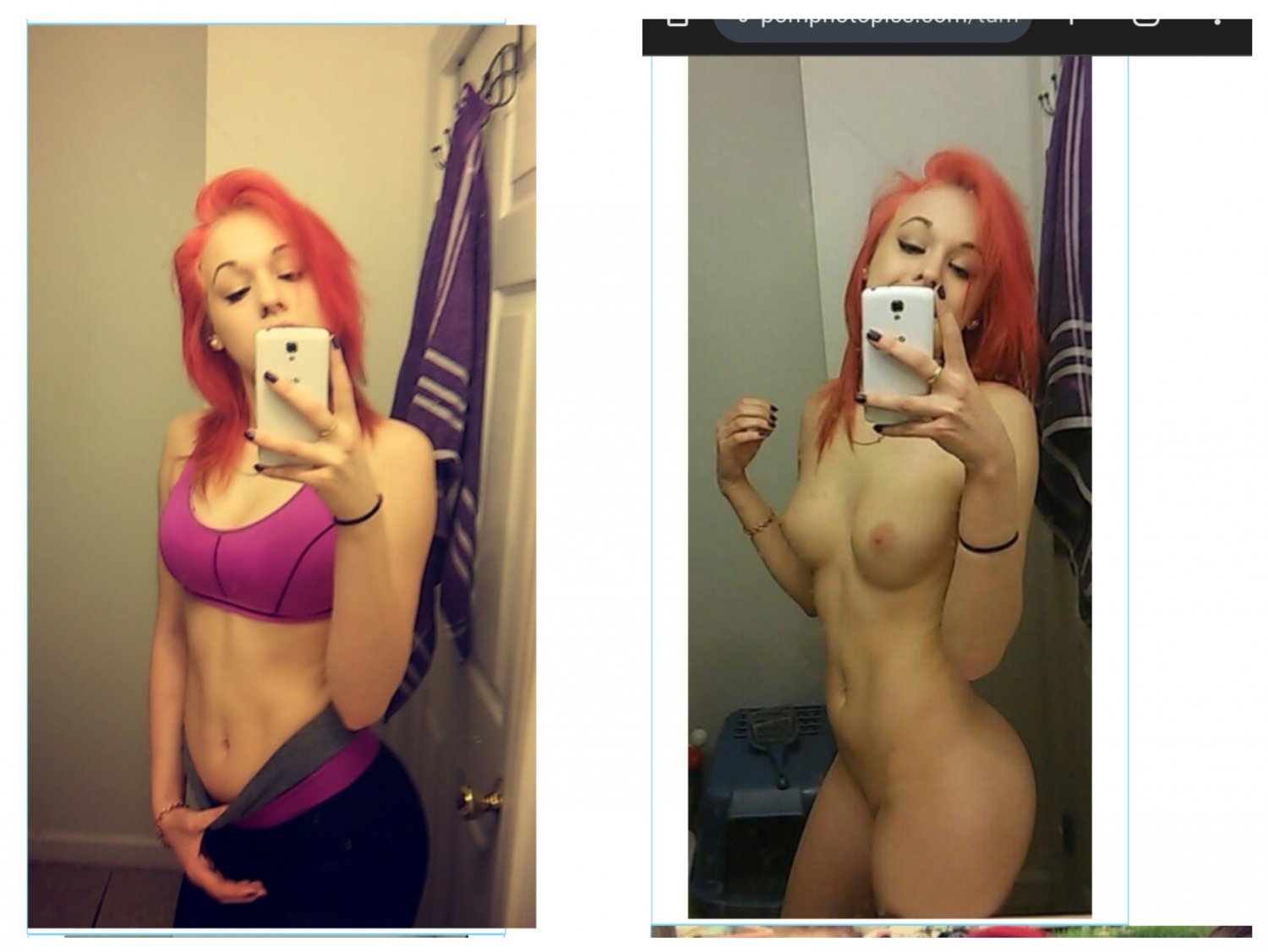 Wife and Girlfriend Go from Suited to Naked in Webslut Reveal 5