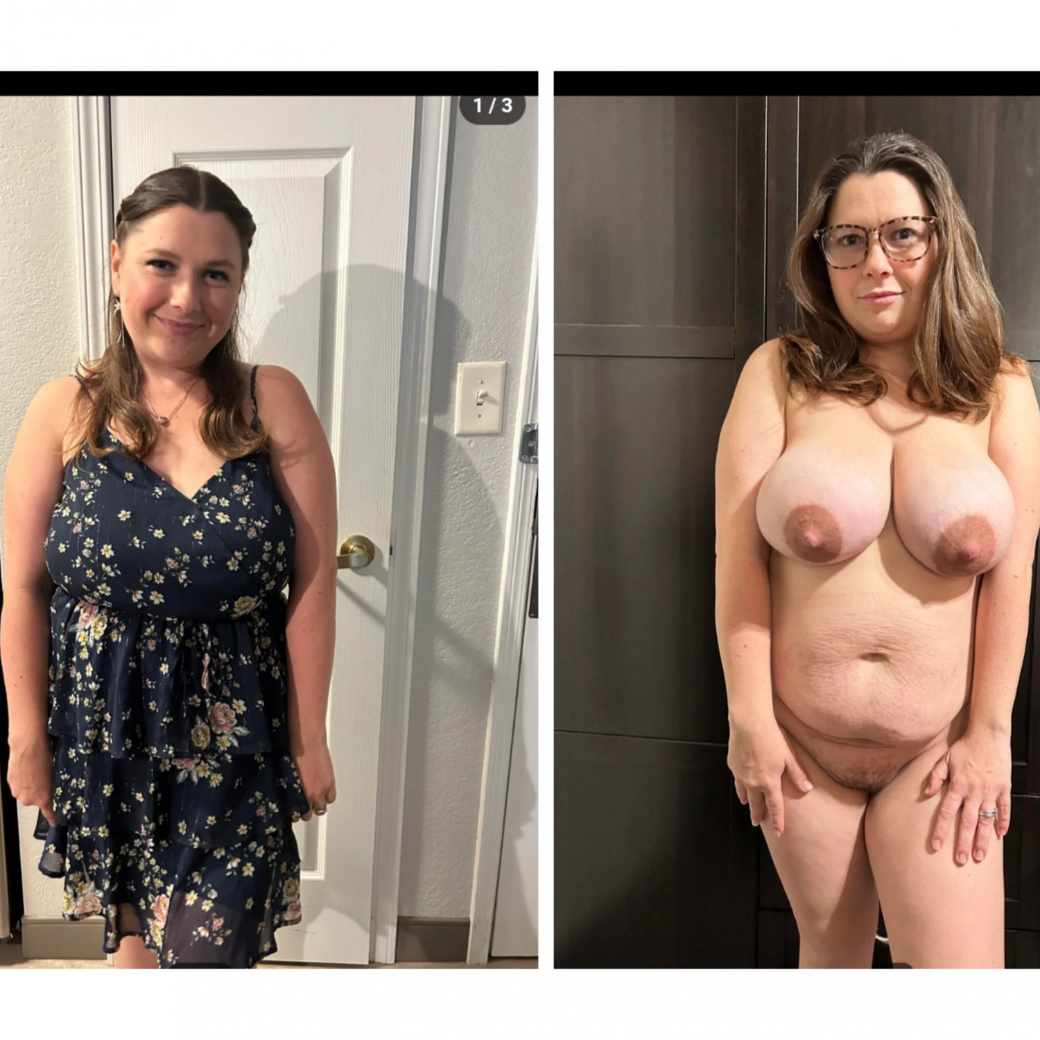 Wife and Girlfriend Go from Suited to Naked in Webslut Reveal 8