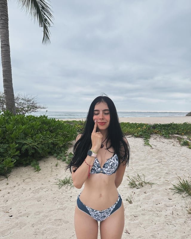 Marianita — Brunette Cutie in a Sexy Bikini Tease 4