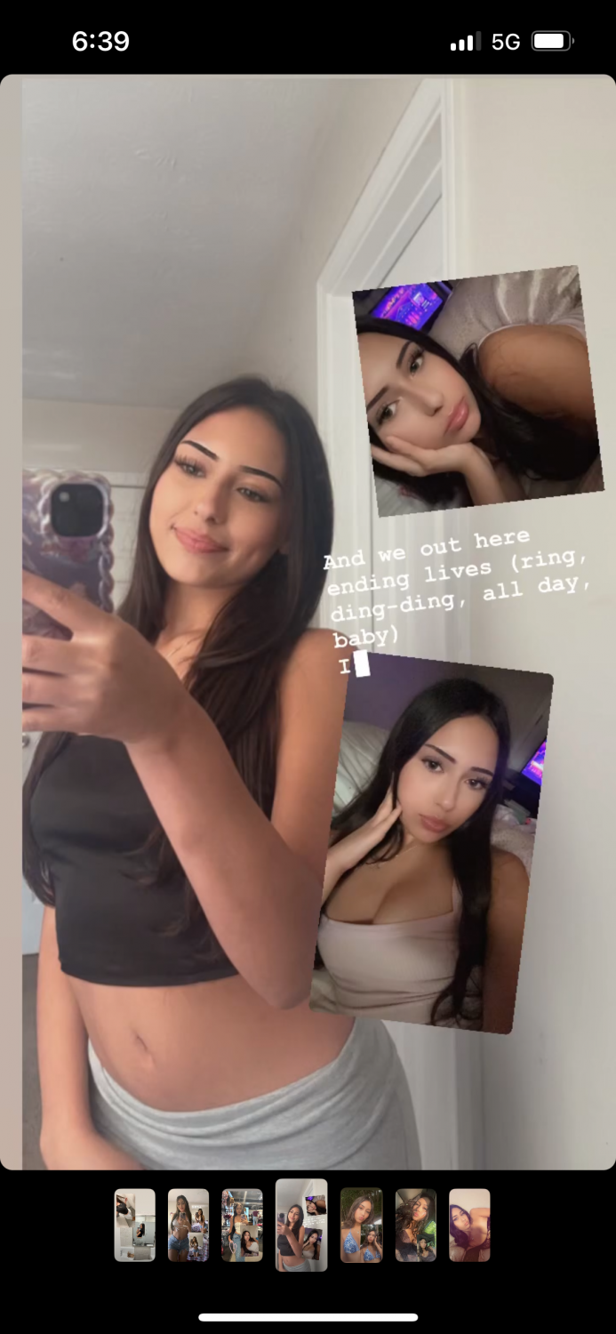 Tik tok Latina adolescente 3