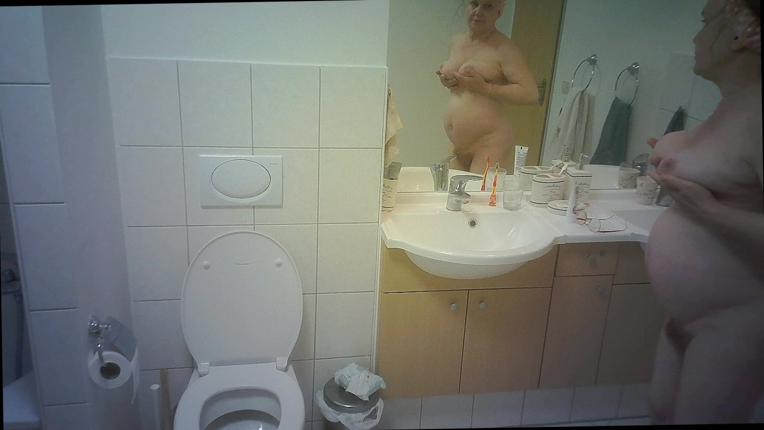 Unaware mature nurse Helen captured (some pics 1st) 11