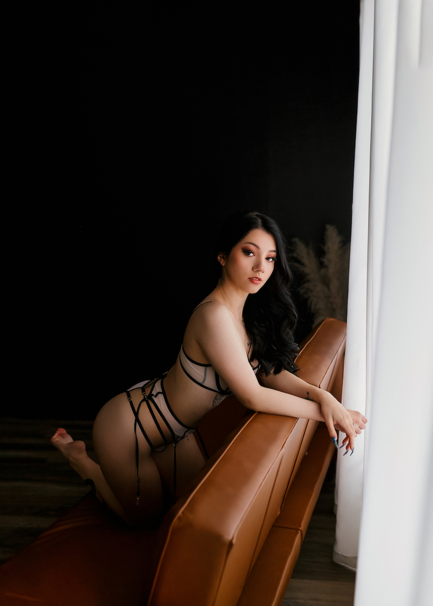 Erika in Boudoir Setting — Sensual and Sexy Poses 3