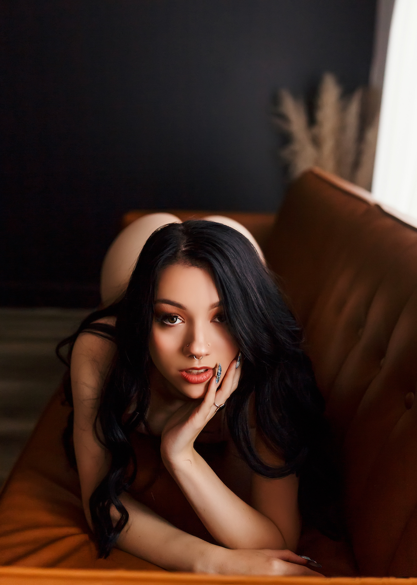 Erika in Boudoir Setting — Sensual and Sexy Poses 14