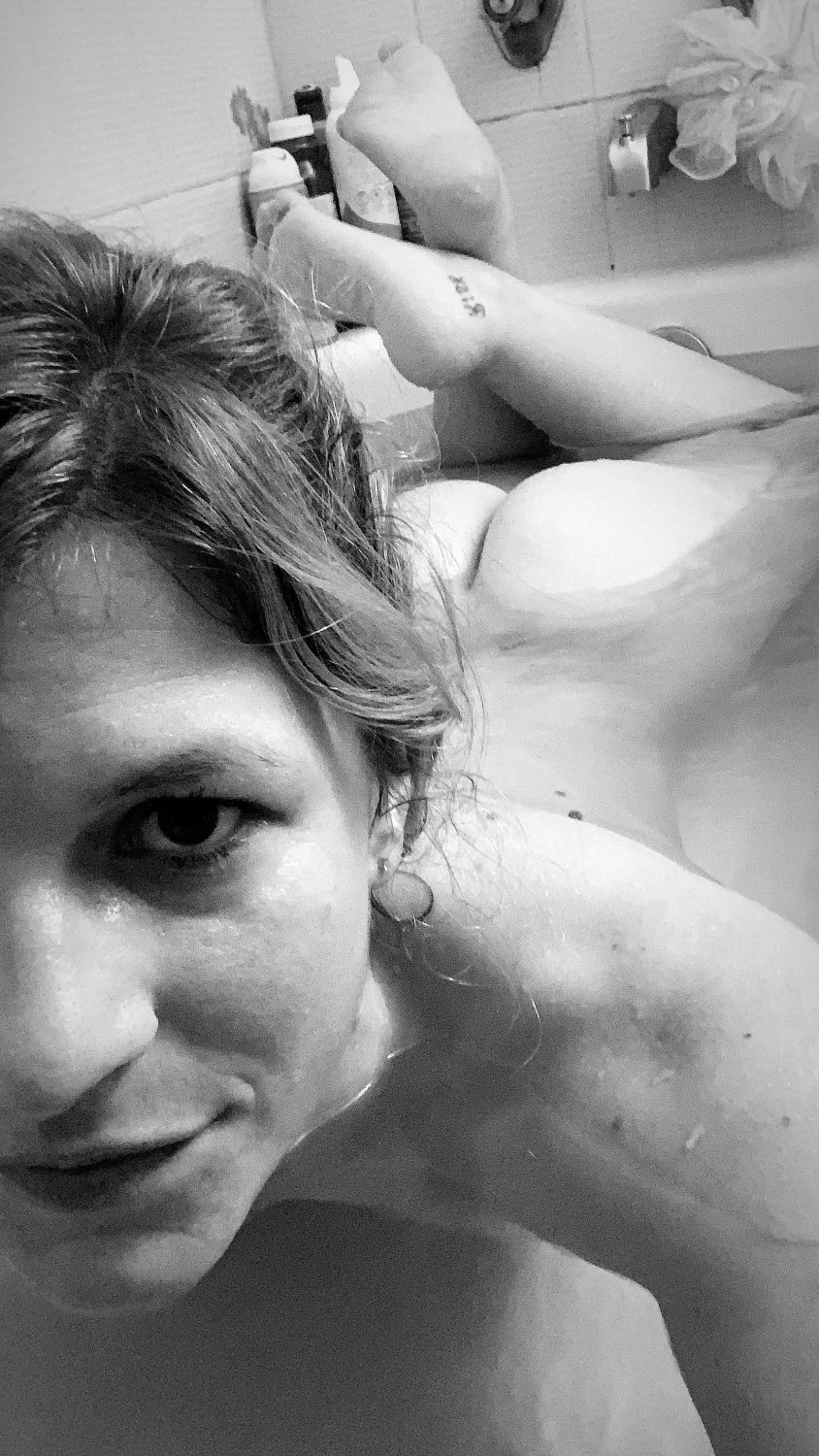 Plush Amateur Wife — Blonde Beauty With Tattoos and Naughty Selfies 3