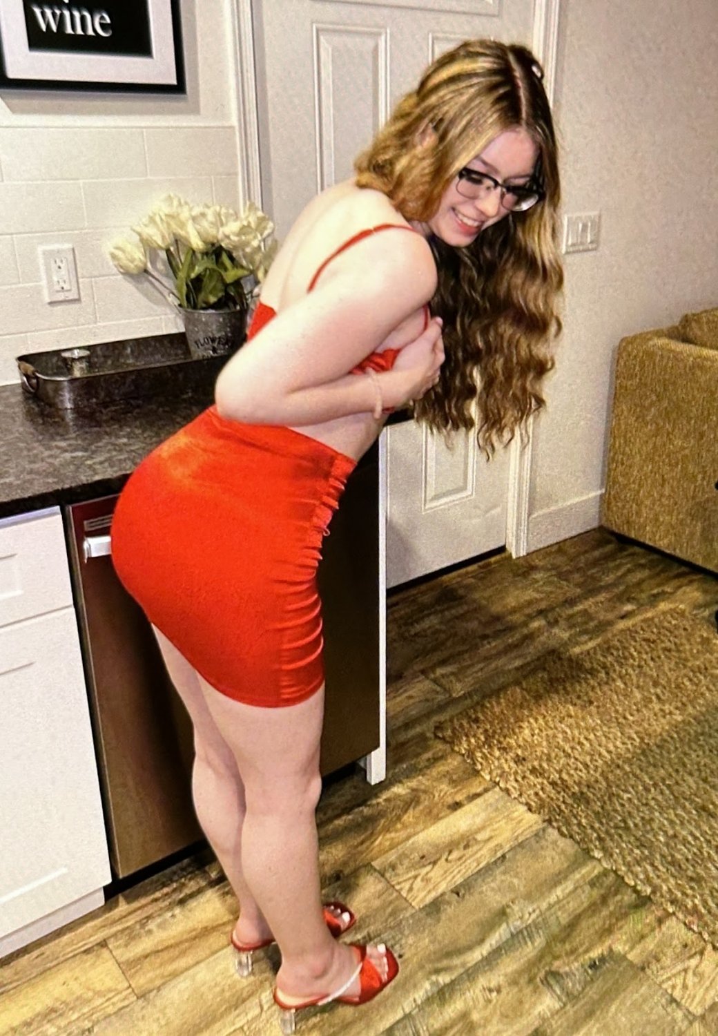 Fat-Ass Snow Bunny Begs For That Backdoor Action 7