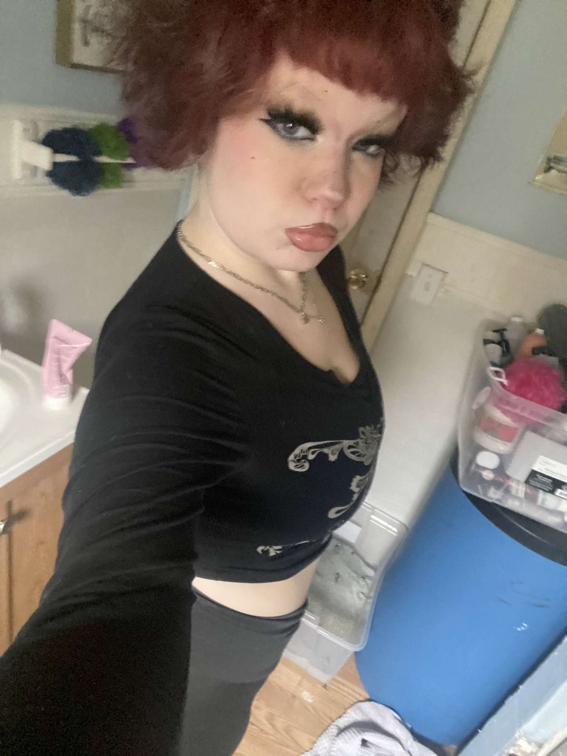 Submissive BBW Shows Off Her Huge Jiggly Tits 72