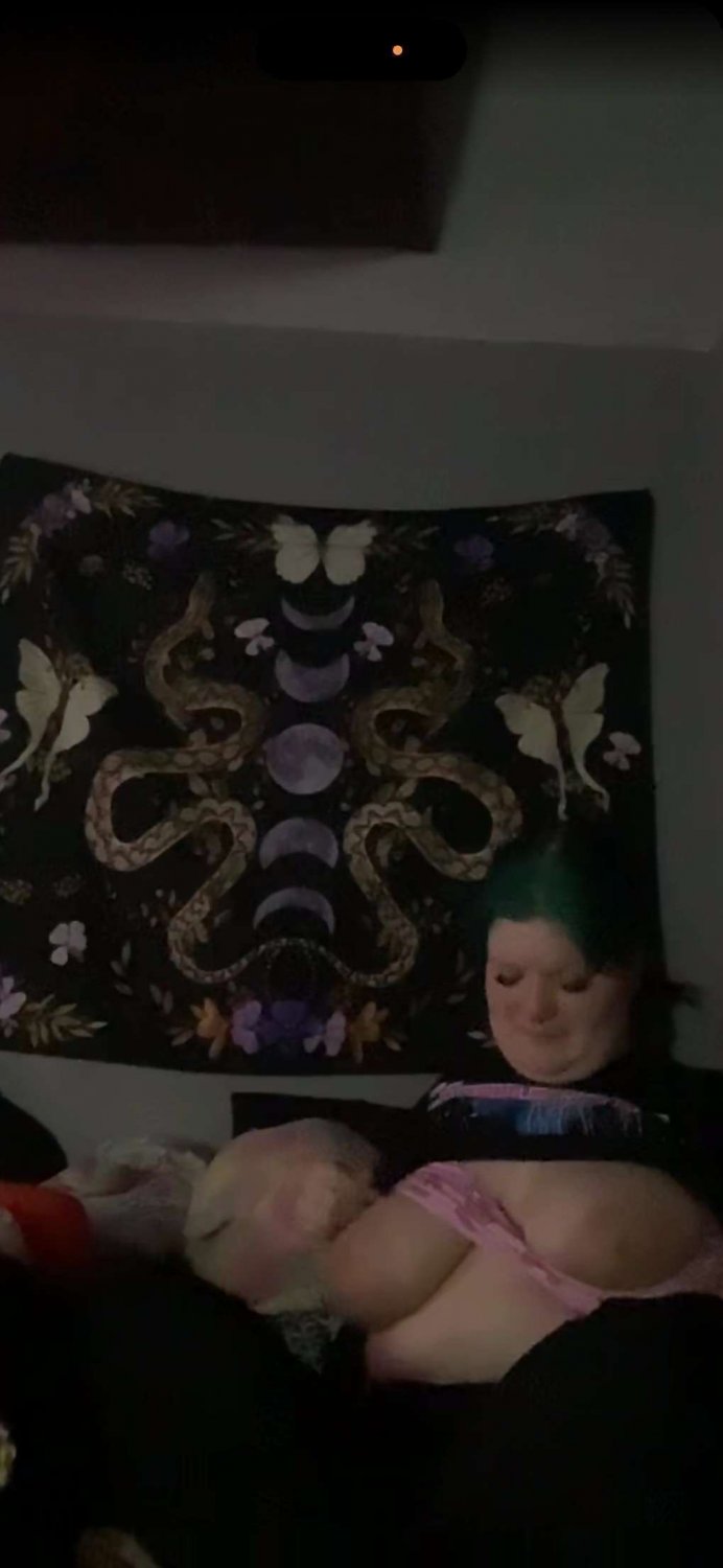 Submissive BBW Shows Off Her Huge Jiggly Tits 95