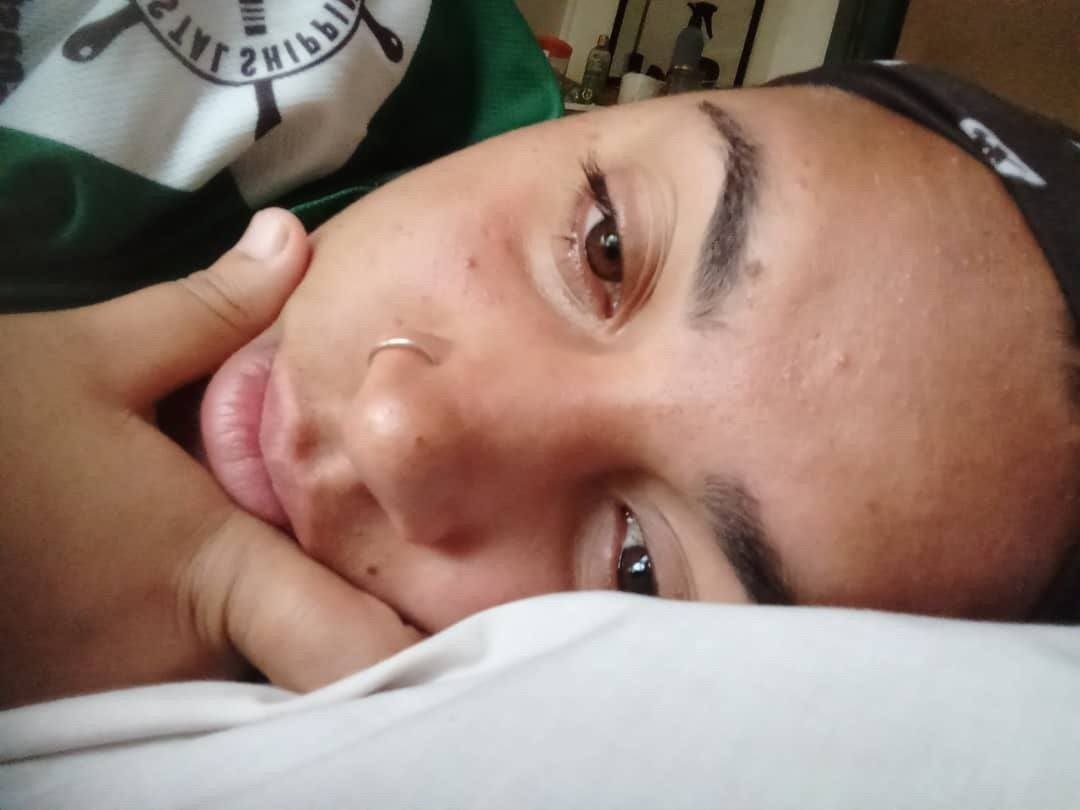 Chubby Latina Spreading Wide and Begging for Attention 11