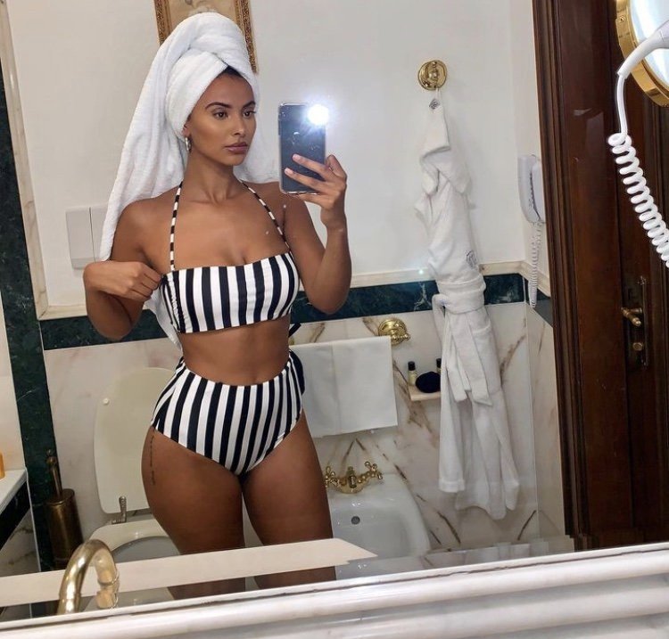 Maya Jama Adorable as Fuck Insta Baddie gets Cocked in Bikini 💯🔥🔥😳😳✊🏾🍆💦💦 21