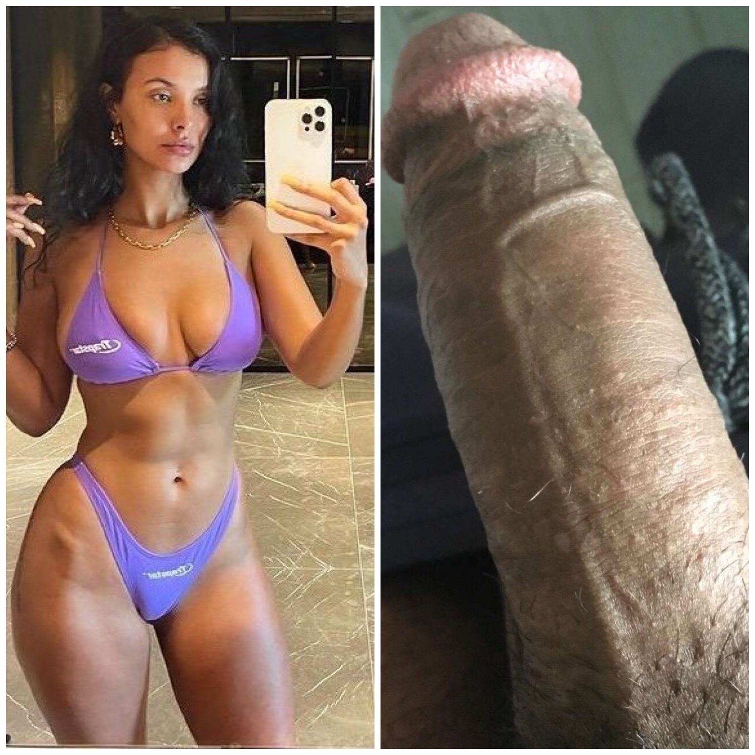 Maya Jama Adorable as Fuck Insta Baddie gets Cocked in Bikini 💯🔥🔥😳😳✊🏾🍆💦💦 25
