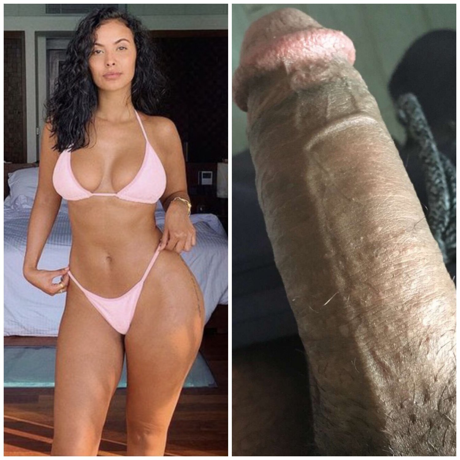 Maya Jama Adorable as Fuck Insta Baddie gets Cocked in Bikini 💯🔥🔥😳😳✊🏾🍆💦💦 26