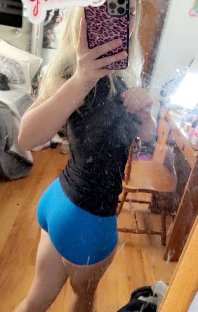 College Blonde Cutie From UCONN Gets Naughty for the Camera 1