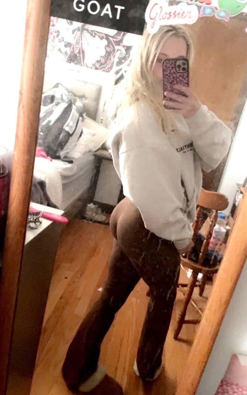 College Blonde Cutie From UCONN Gets Naughty for the Camera 2
