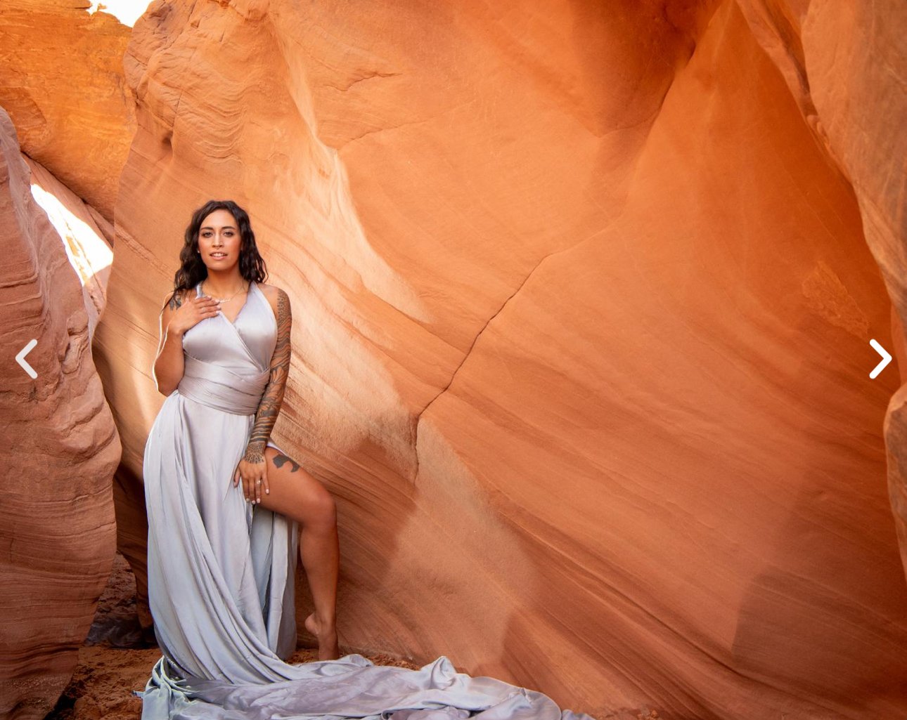 Canyon Boudoir Babe Teasing in the Sunlight 6